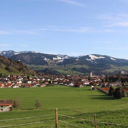 exklusive Fewo Herrmann im Haus Hochgratblick Oberstaufen Exterior foto