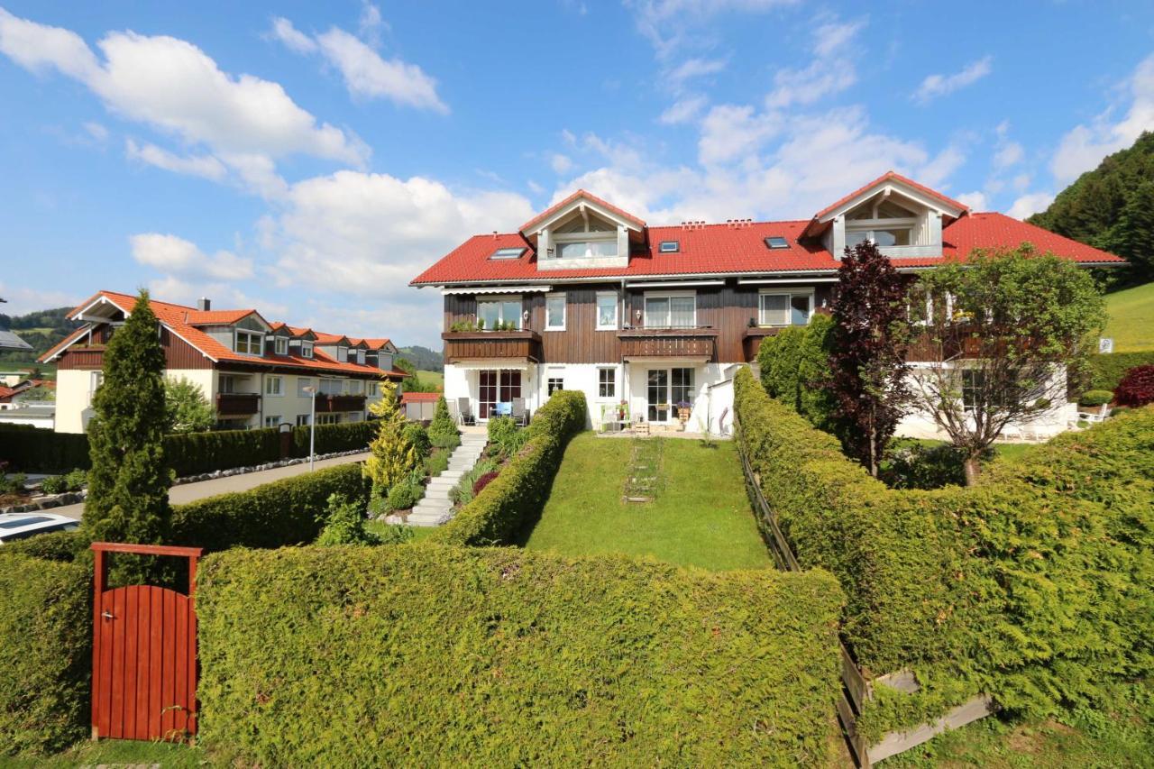 exklusive Fewo Herrmann im Haus Hochgratblick Oberstaufen Exterior foto