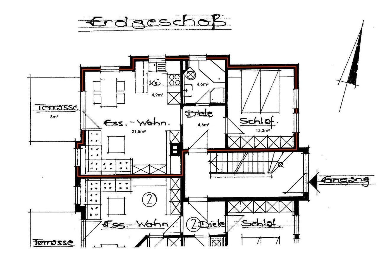exklusive Fewo Herrmann im Haus Hochgratblick Oberstaufen Exterior foto
